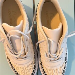 Love Rio Black and Tan Women's Sneakers 7